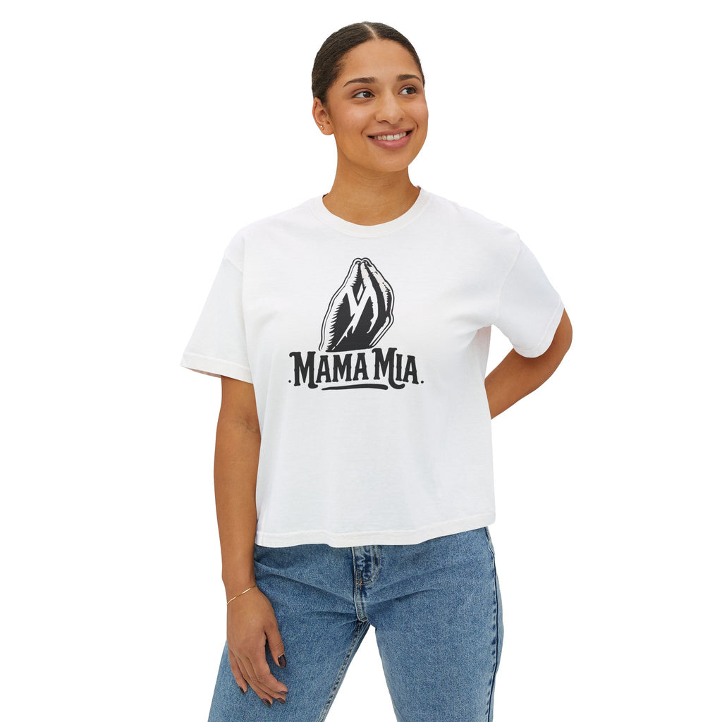Mama Mia WOMENS BOXY TEE