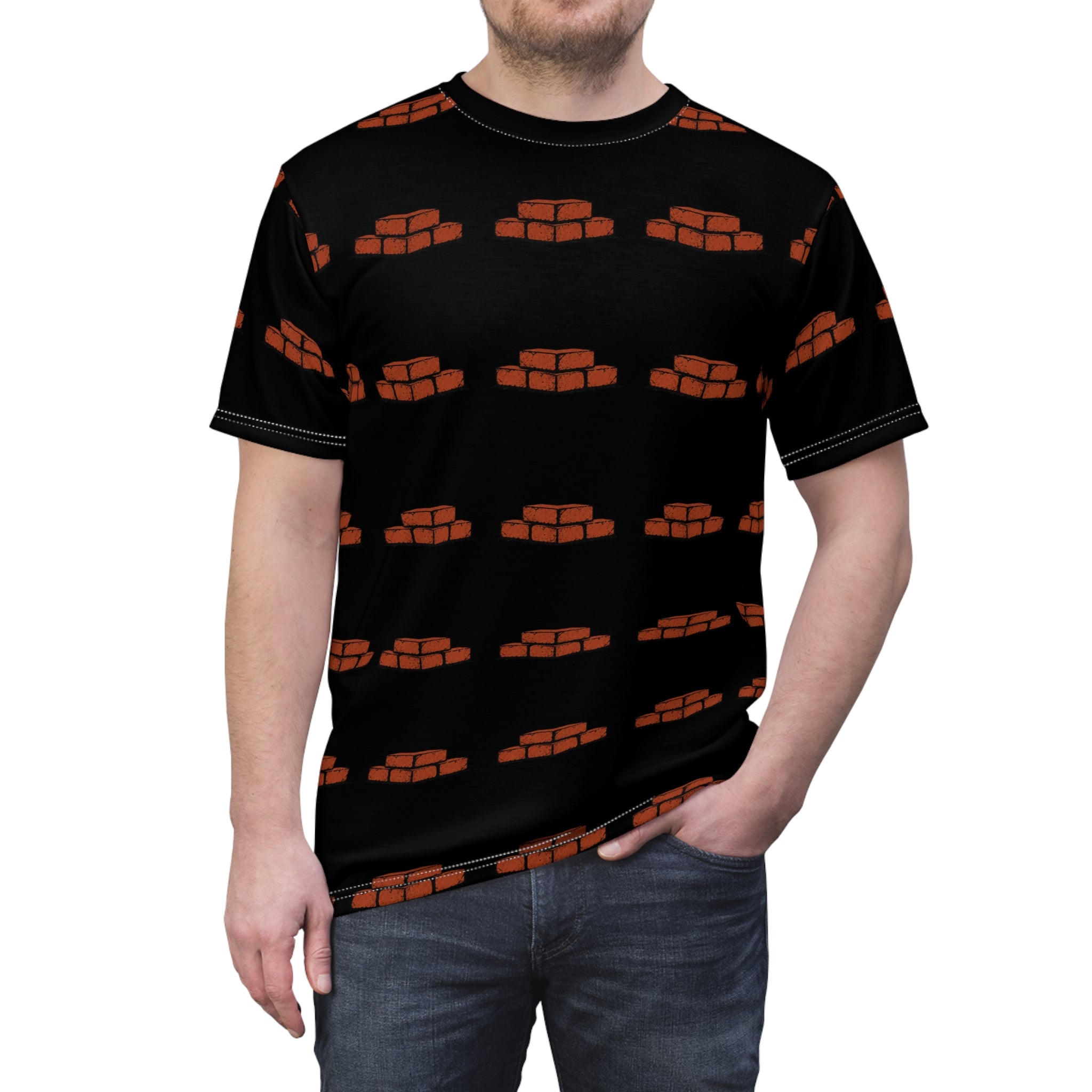 Bricked up pattern tee!