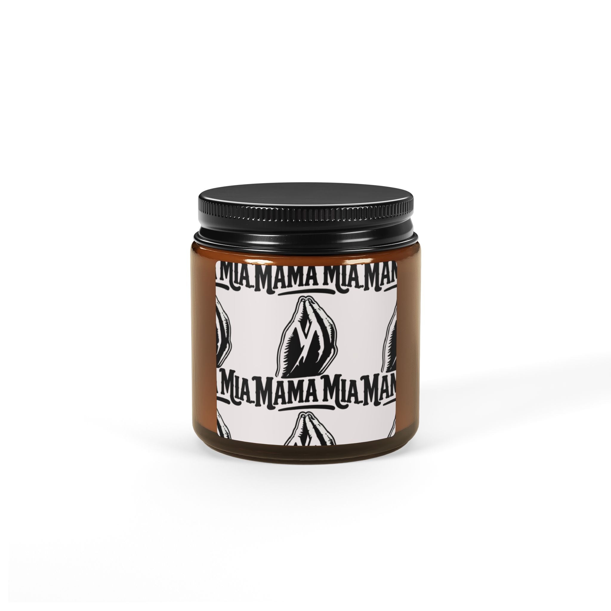 Mama Soy Candle — Amber Jar Scented Candle (Hand-Poured, Gift for Moms)