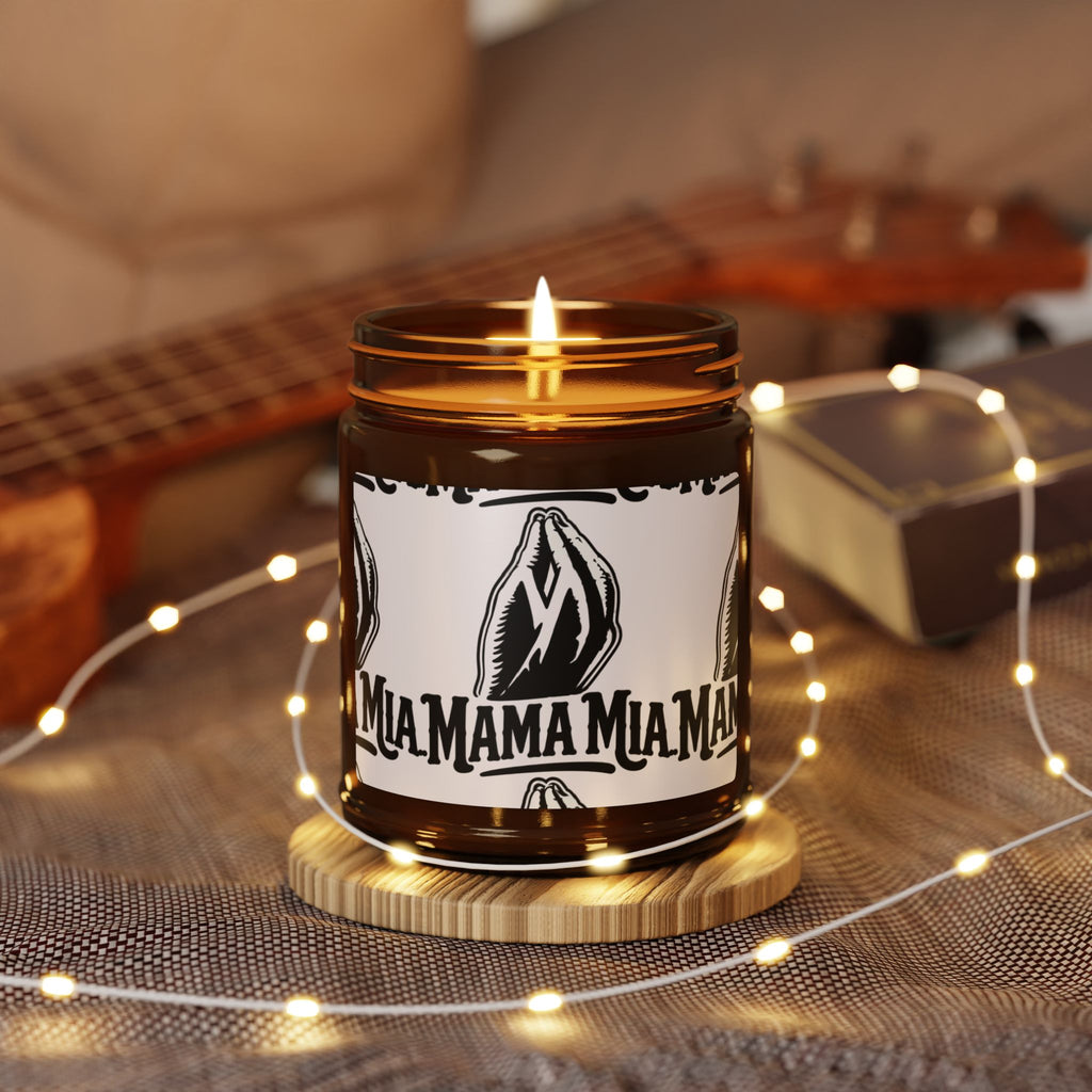 Mama Soy Candle — Amber Jar Scented Candle (Hand-Poured, Gift for Moms)