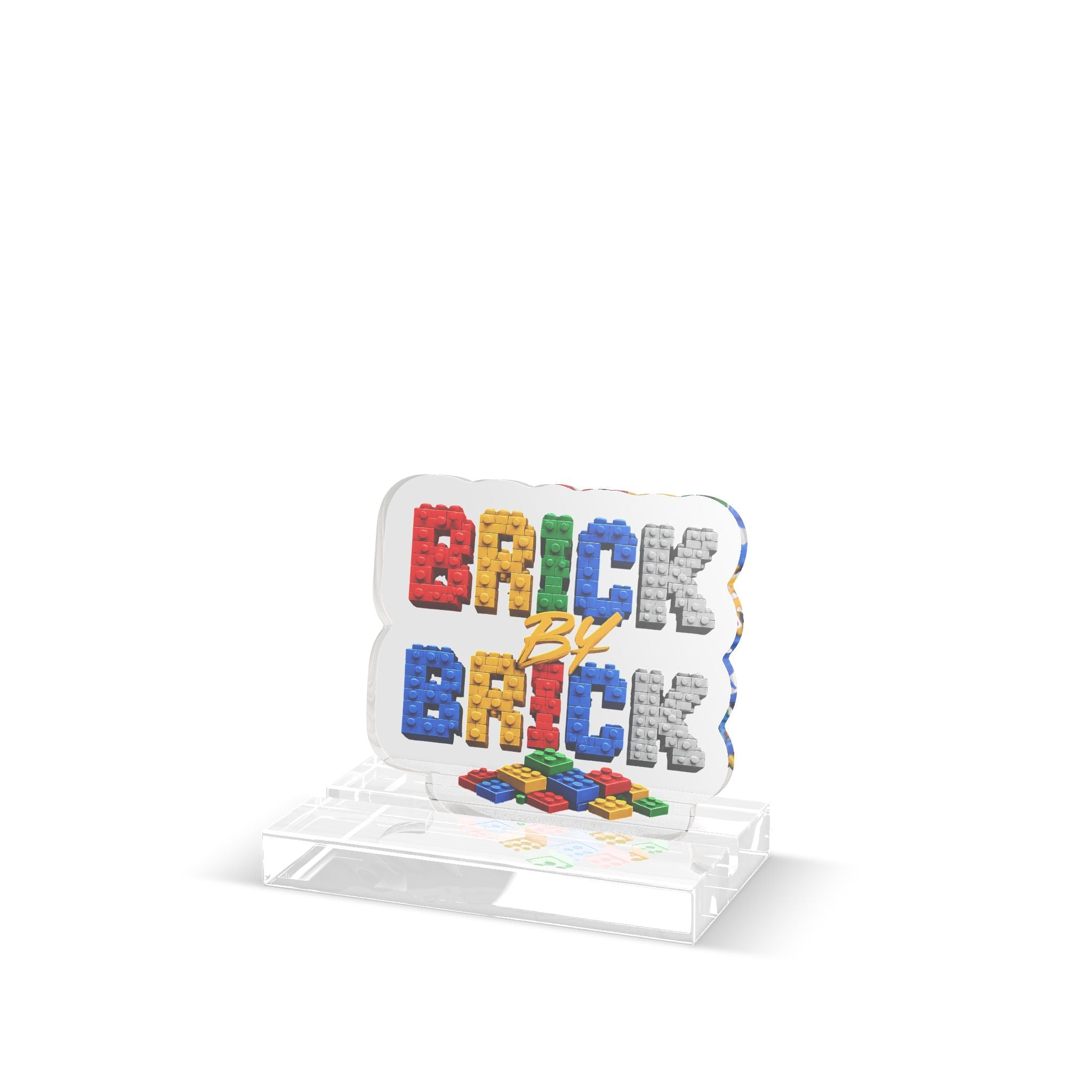 LIMITED EDITION BRICK BY BRICK PLAQUE