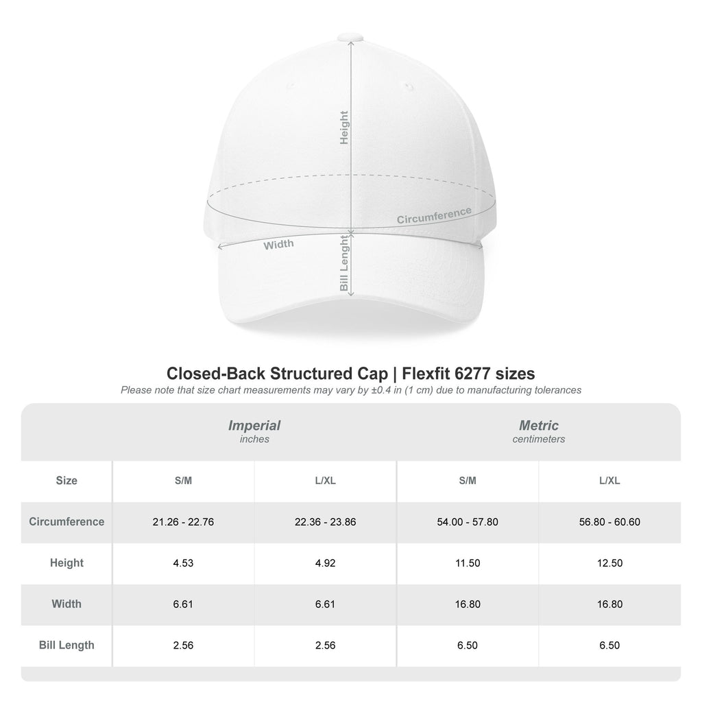 MAMA HAND CAP — Structured Closed-Back Hat