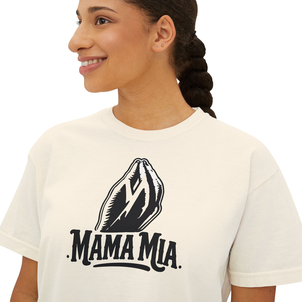 Mama Mia WOMENS BOXY TEE