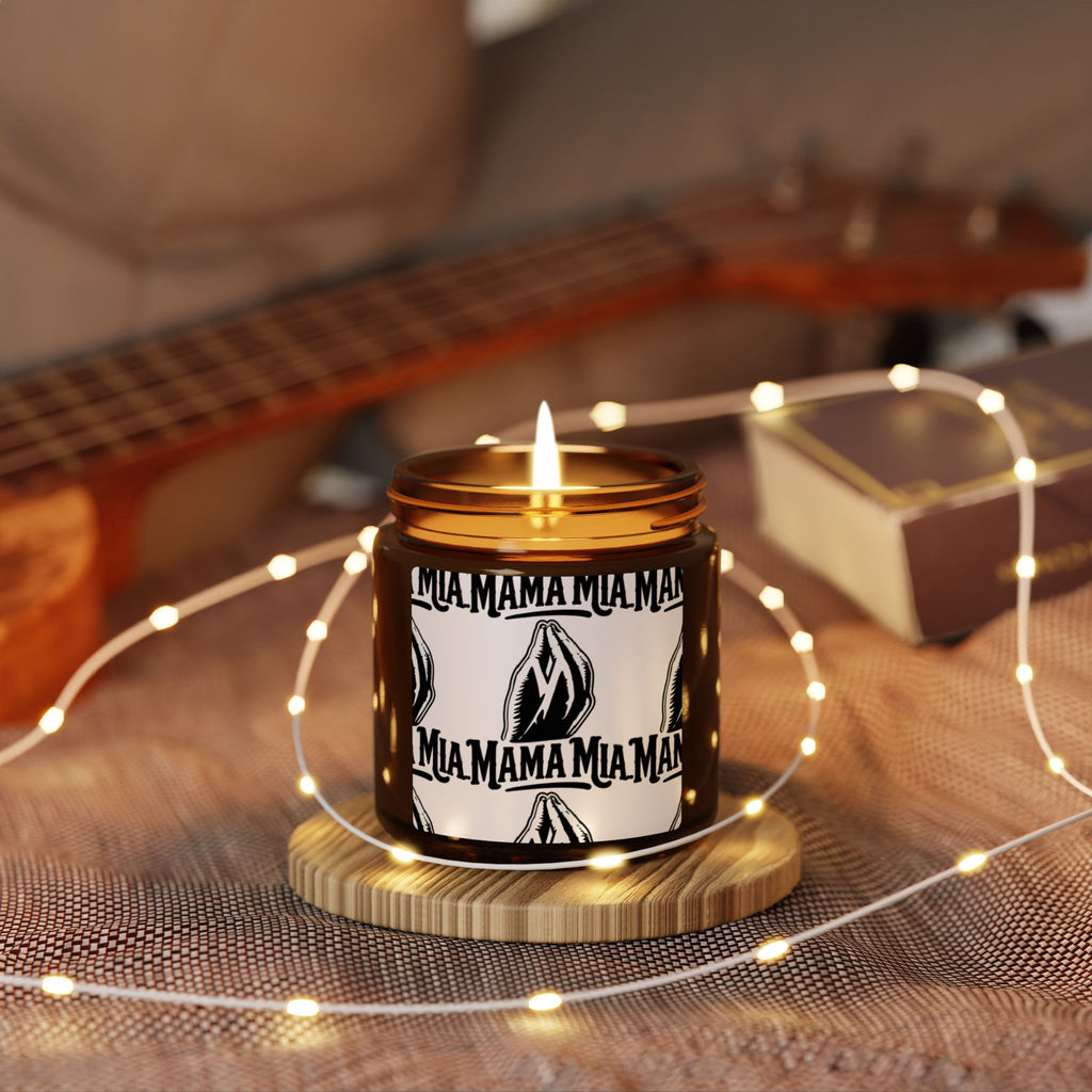 Mama Soy Candle — Amber Jar Scented Candle (Hand-Poured, Gift for Moms)